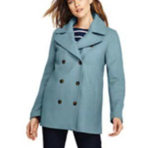 Women's Petite Wool Peacoat